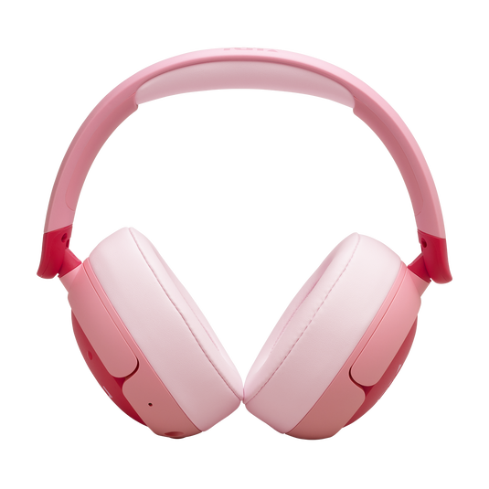 JBL Junior 470NC - Pink - Wireless over-ear noise cancelling kids headphones - Front image number null